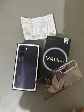 Jual hp 2ND second vivo v40 lite LTE 8/256gb Resmi garansi desember