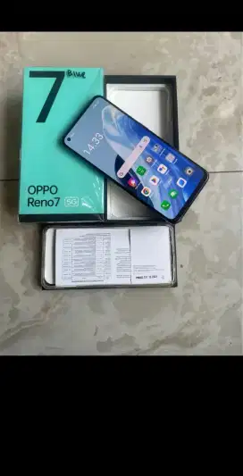 Oppo Reno 7 5G ram 7/256 fullset original