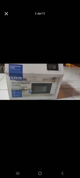 Oven microwace merek kris 20L..