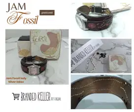 Jam Fossil Lady 2 tipe jam 100% Original Preloved in box