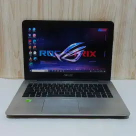 Asus X455LB slim NVIDIA Gaming & Editing bogor