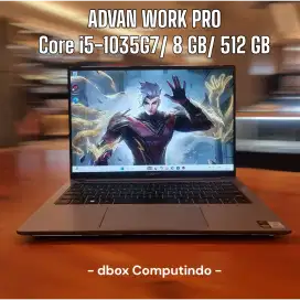 Advan WorkPro 1701 intel CORE i5 1035G7 ~ SSD 512 GB