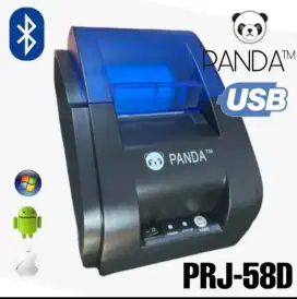 Jual cepat Pinter kasir panda mulus lengkap dus