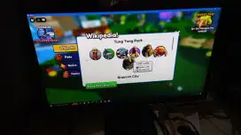 Monitor komputer led 24inc lg 75hz mulus