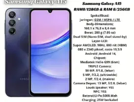 Hp Samsung A15 (8/256)