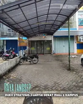 Ruko Strategis dekat Mall & Superindo di poros jalan Langsep Dieng