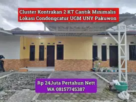 Kontrakan 2KT Utara UGM UNY Pakuwon Mall diCondongcatur 24Jt Nett