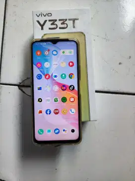 Vivo Y33T 8+8/128 like new bekas rasa baru resmi bukan Ke inter bs TT