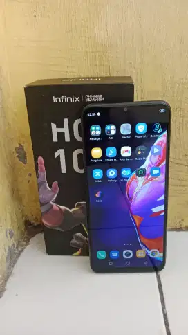 Infinix hot 10s.ram 6/128.fullset.minus pmkaian