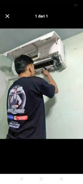 jasa servis ac kulkas meain cuci kompa air dll