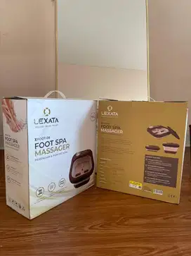 lexata foot spa massager