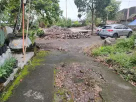 Tanah kavling luas 117m2 diutara kopi klotok jakal km 16