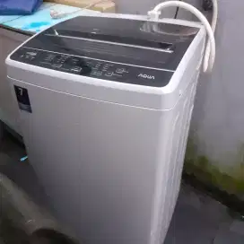Mesin cuci 1 tabung Aqua