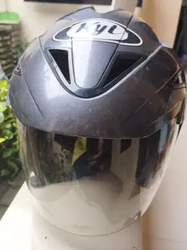 Helm Kyt Half Face Double Visor