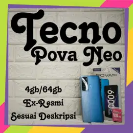 Infinix Techno Pova Neo 4/64GB Bekas