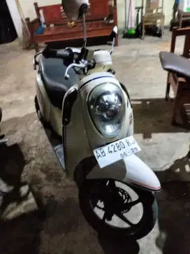 Scoopy injeksi thn 2014 plat AB BANTUL