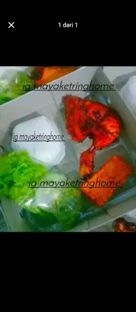 Aneka nasi kotak untuk berbagai acara