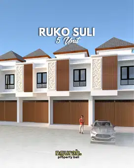 Dijual Ruko Baru Strategis Dekat Gatsu Tengah