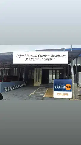 DiJual Rumah Cibubur Residence
