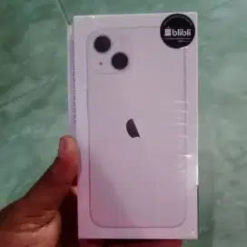 Iphone 13 new garansi resmi warna starlight.