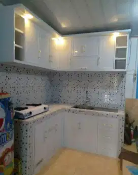 Kitchenset almunium acp anti rayap tahan air / bL