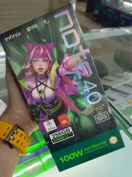Infinix Note 40 Pro Plus 5G ram 12gb+12gb/256gb baru garansi resmi