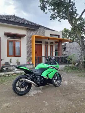 jual cepat ninja 250 karbu 2 silinder tahun 2009