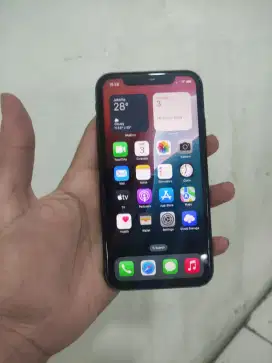 jual cepat iphone xr 256 gb hb 87% ibox minus face id of fullset