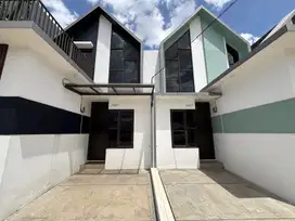 rumah 1 lantai dengan konsep mezzanine harga 600jt dekat dgn mall