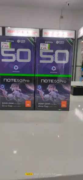 PROMO GEDEN INFINIX NOTE 50 PRO 8/256