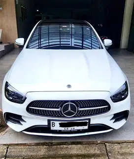 Mercedes-Benz E300 AMG KM.7rb perak