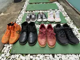 Onitsuka, Adidas, Vans, Converse, New Balance, Docmart, Ortuseight