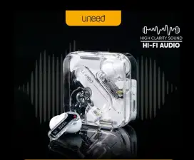 Headset bluetooth TWS merk Uneed Bass