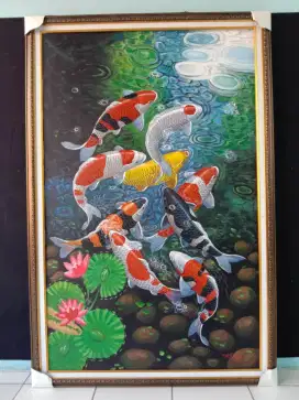 Lukisan ikan koi