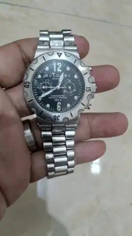 Jam Tangan Bulgari Automatic Chronograph