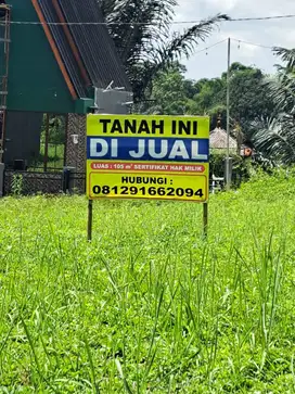 Dijual Cepat Tanah Luas 105m2