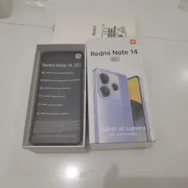 Redmi Note 14 5g Like New Nyaris Baru Ram 8/256