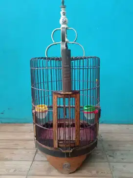 Sangkar burung anis merah