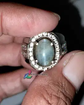 Batu Cincin Akik Permata Natural Alexanderite Chrysoberyl Cat Eye