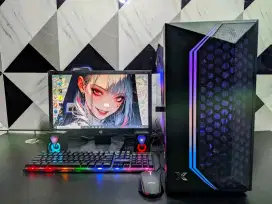 Pc gaming editing i5 3470-Ram 8Gb-Ssd 256Gb Fullset tinggal pakai