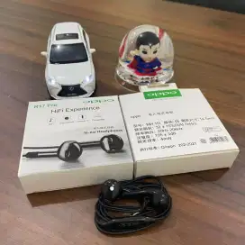 Earphone Oppo 17 Pro Black