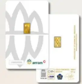 Emas antam sertifikat 0,5gr 2025