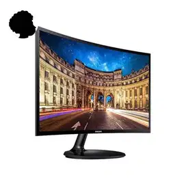 (Bekas) Samsung Curved Monitor 24” CF39 60Hz FullHD-LC24F390FHEXXD