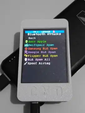 Marauder hack wifi dan bluetooth