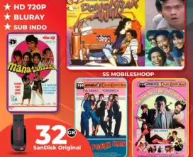 USB Flashdisk 32GB Film Warkop DKI