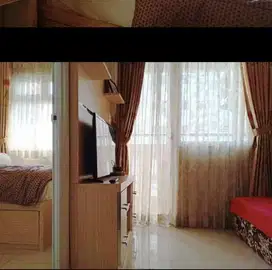 Sewa 1 Tahun Nerine Hoek Lt.Rendah 2Br Furnish Terawat Green Pramuka