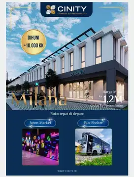 Milana Ruko 2 LT 1,2M At CINITY