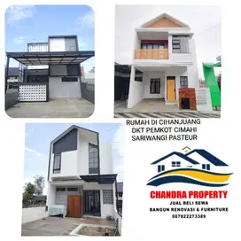 RUMAH FREE DESAIN DI CIHANJUANG DKT PEMKOT CIMAHI PASTEUR