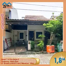 DIJUAL Rumah 1 1/4 Citra Garden 5 Cengkareng - Jakarta Barat - SS&LS
