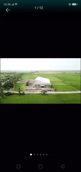 Di jual gudang di desa Tonjong Kramat Watu Serang